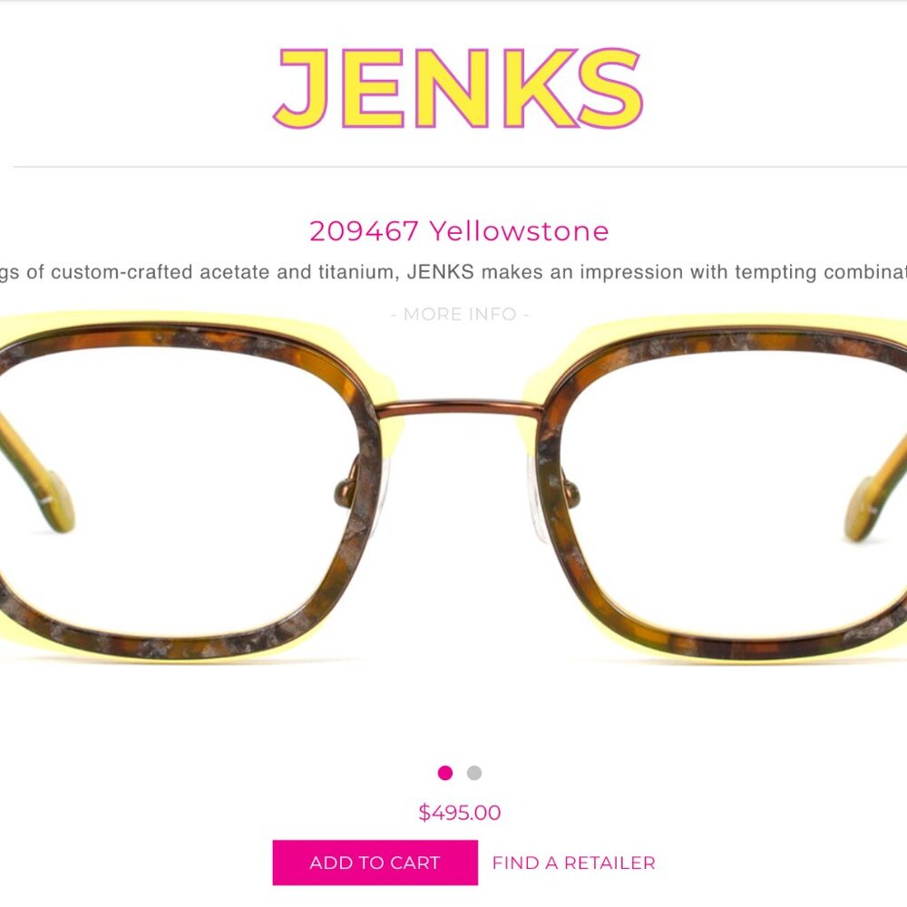 l.a. Eyeworks Jenks frames - Picture 6 of 8